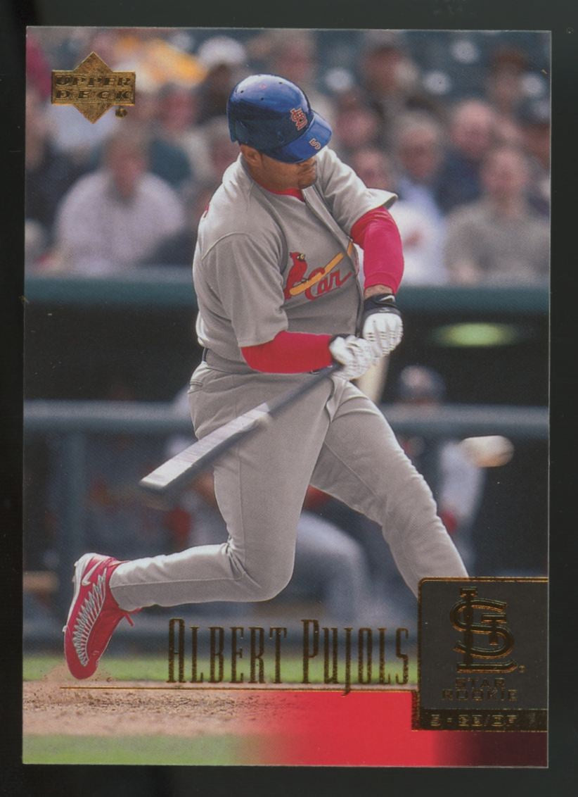 2001 Upper Deck Albert Pujols RC #295 NM-MT "B"