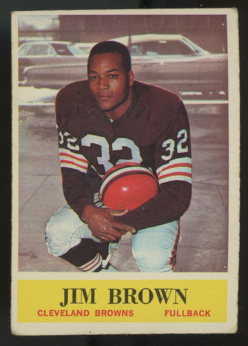 1964 Philadelphia Jim Brown #30 VG "A"