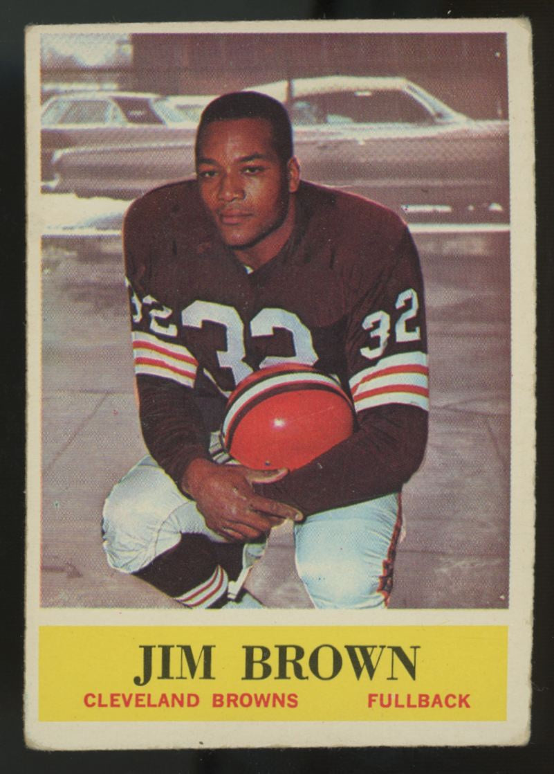 1964 Philadelphia Jim Brown #30 VG "A"