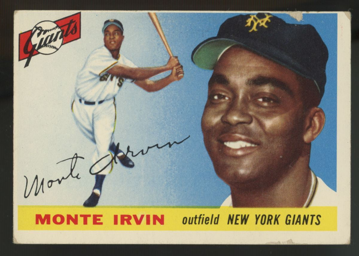 1955 Topps Monte Irvin #100 G/VG