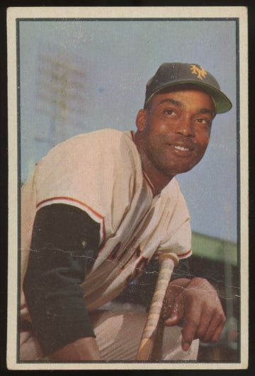 1953 Bowman Color Monte Irvin #51 Good (Creases)