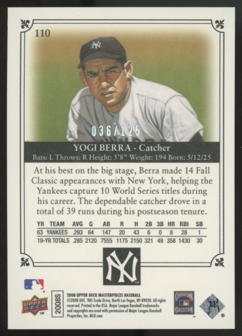 2008 Upper Deck Masterpieces Baseball Near Complete Set (119/120) + Parallels NM
