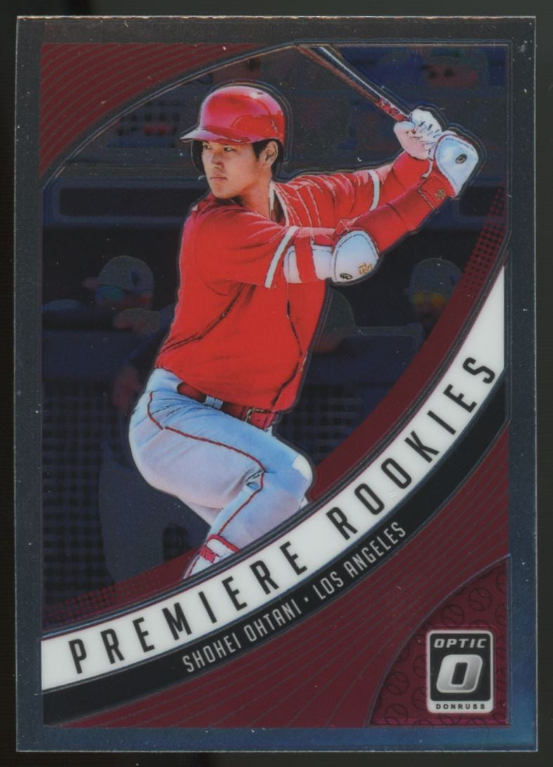 2018 Donruss Optic Baseball Premiere Rookies Set (10) Ohtani