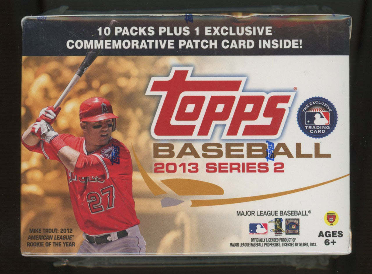 2013 Topps Baseball Series 2 Blaster Box Factory Sealed