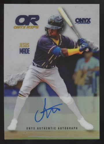 2025 Onyx Rips Jesus Made Auto #RAB-JEMA
