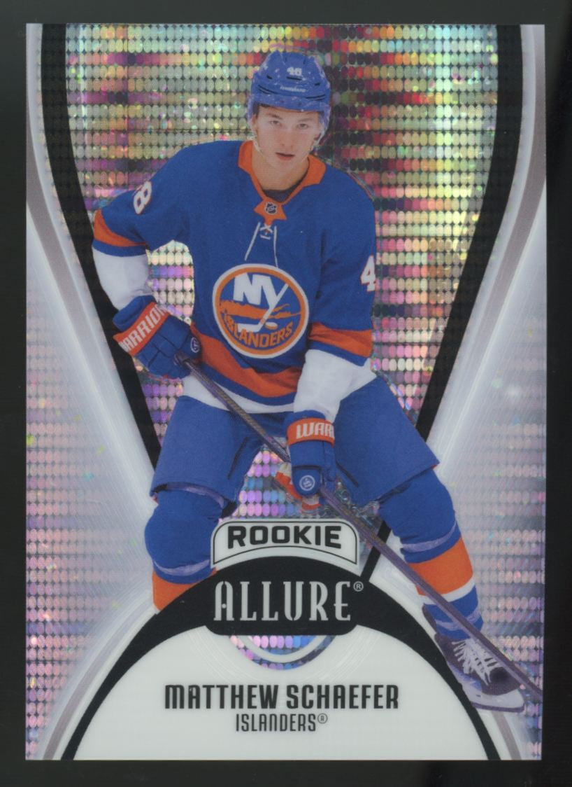 2025-26 Upper Deck Allure Matthew Schaefer RC Glitter Bomb #AR-MS