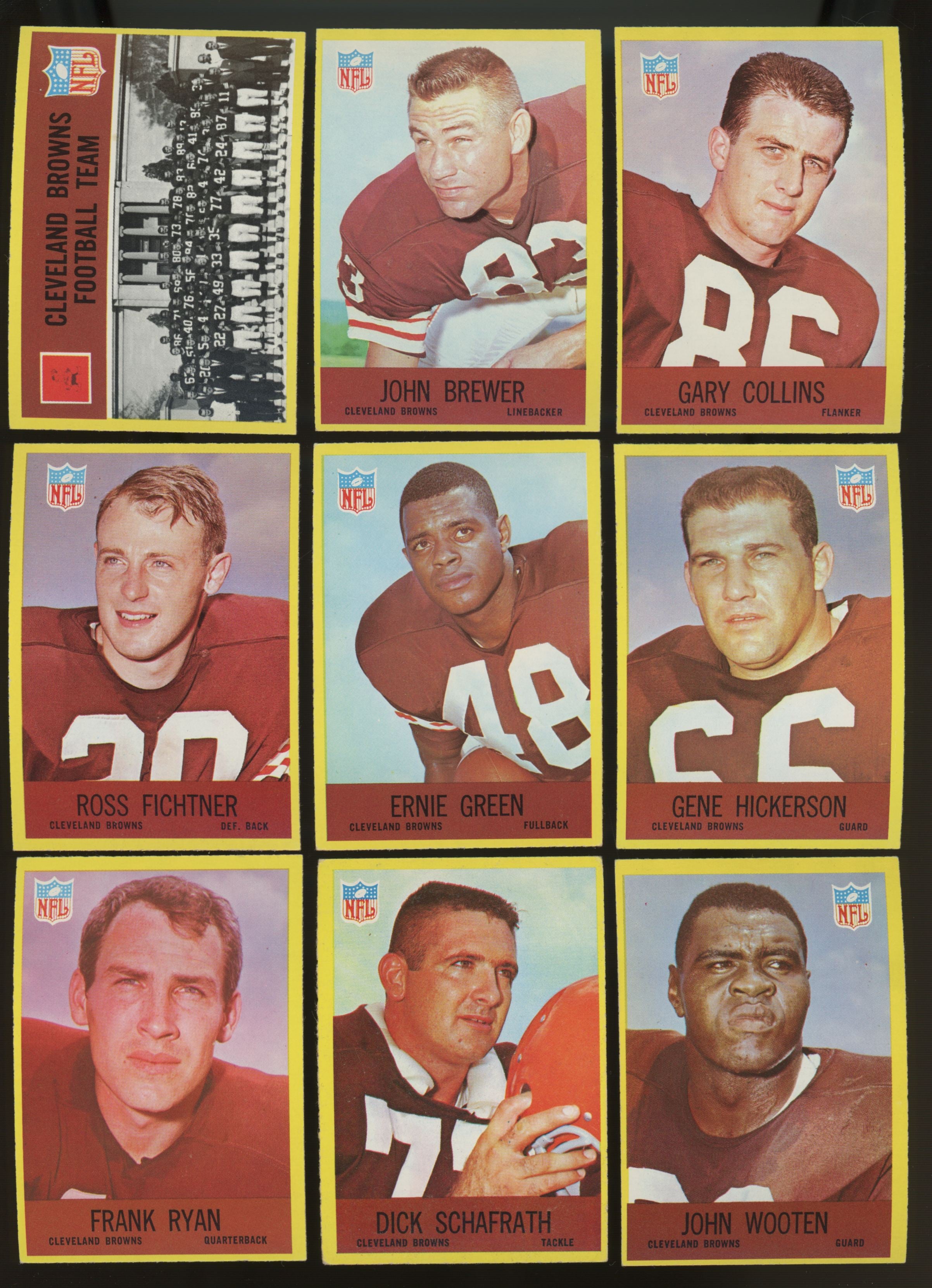1967 Philadelphia Football Complete Set (198) EX-MT/NM