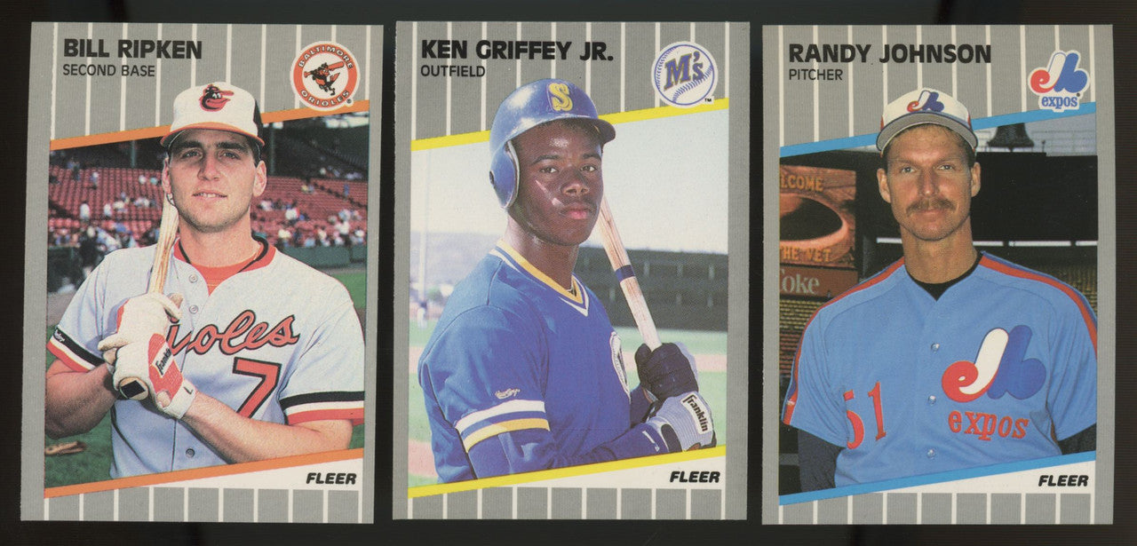 1989 Fleer Glossy Baseball Complete Set (660) Griffey Jr. RC