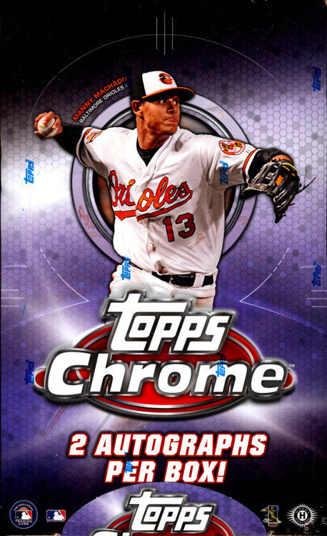 2013 Topps Chrome Baseball Box