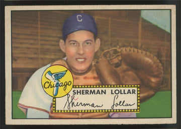 1952 Topps Sherman Lollar #117 VG "A"