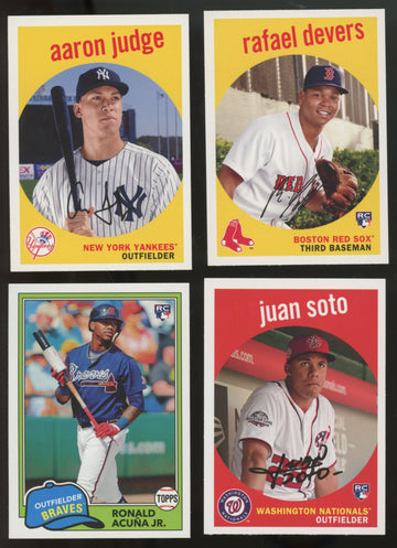 2018 Topps Archives Baseball Near-Complete Set (299/300) Missing Ohtani