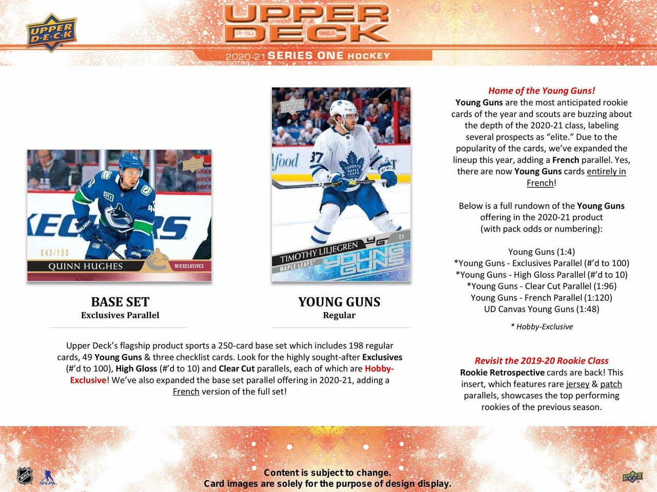 2020/21 Upper Deck Series 1 Hobby Box