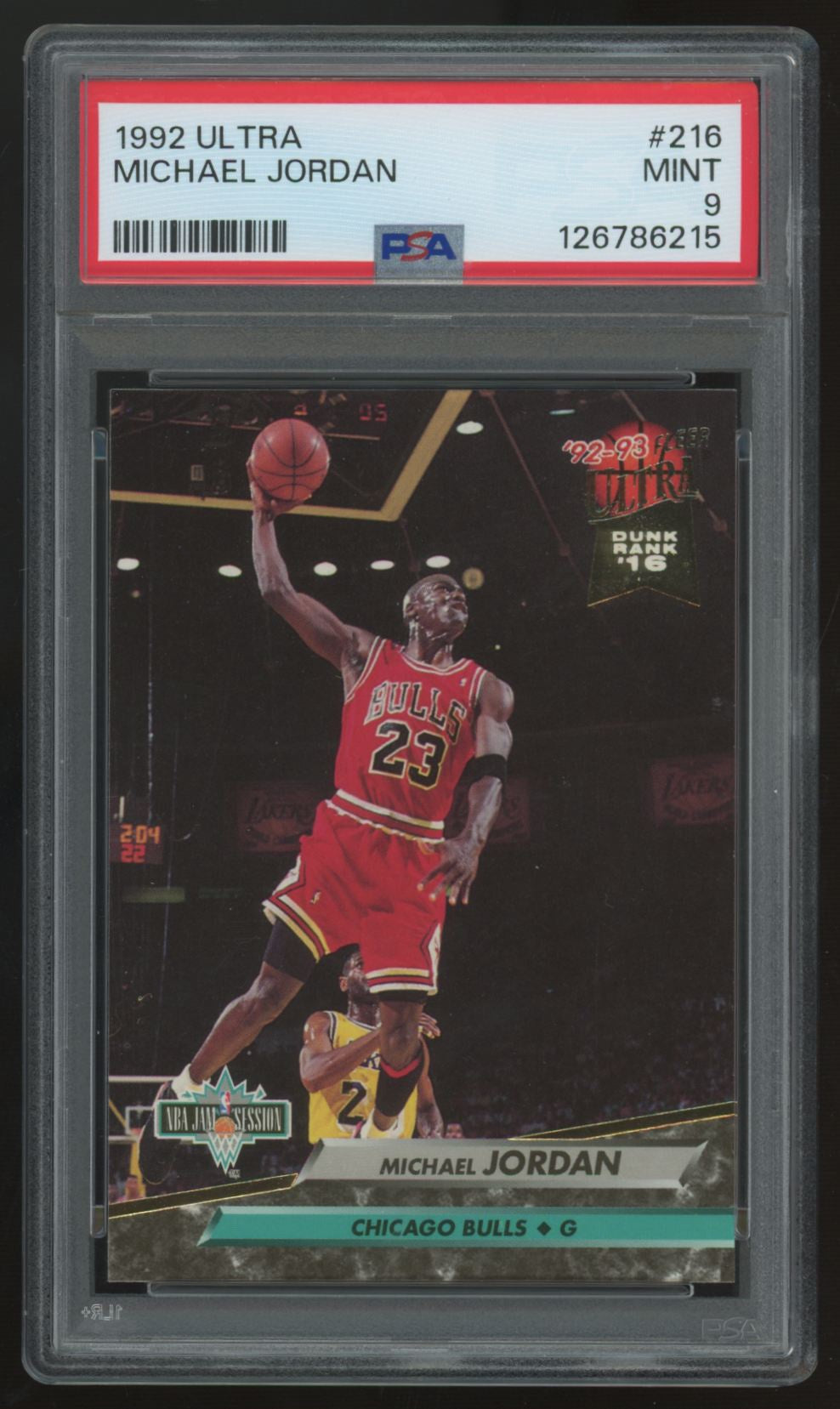 1992-93 Fleer Ultra Michael Jordan #216 PSA 9