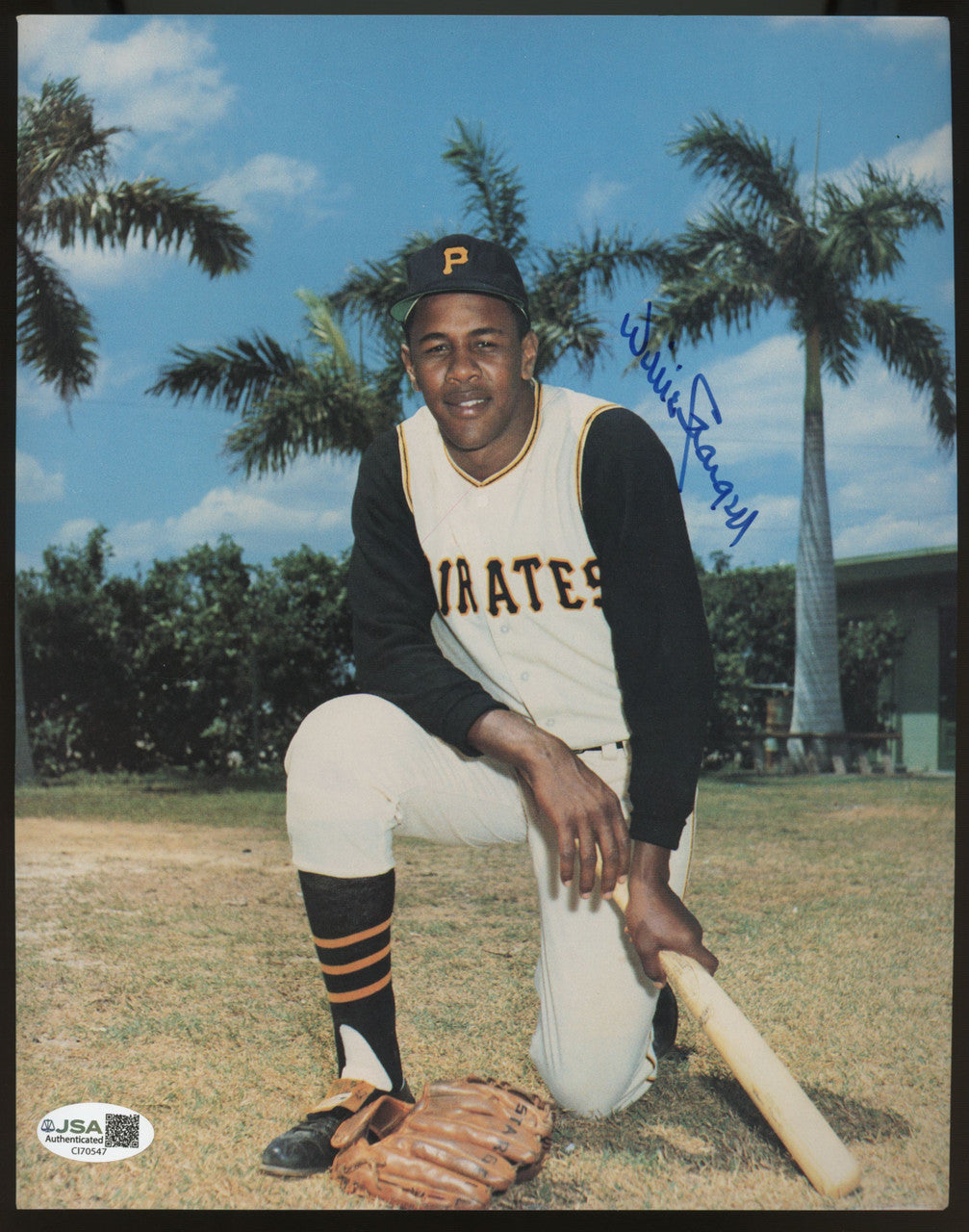 Willie Stargell Signed Autographed 8x10 Photo JSA *547