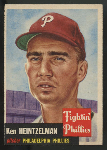 1953 Topps Ken Heintzelman #136 EX