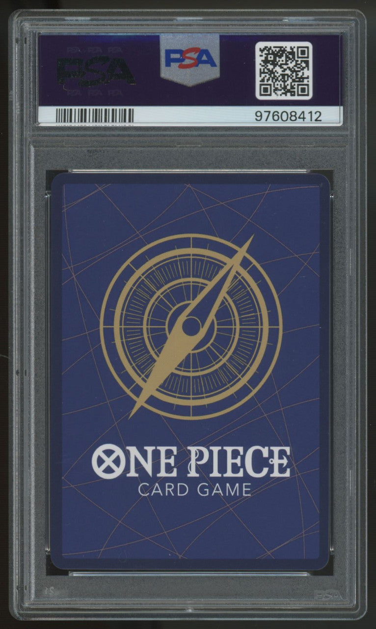 2022 One Piece Shanks OP01 Romance Dawn English Manga Alt Art #120 PSA 10