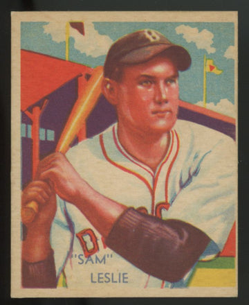 1935 National Chicle "Sam" Leslie Diamond Stars #68 EX