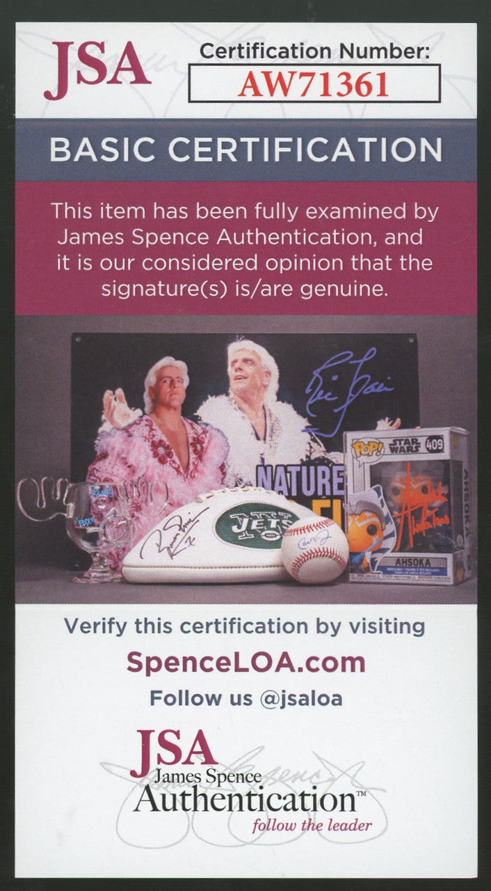 Elden Auker Signed Autographed Photo Postcard JSA