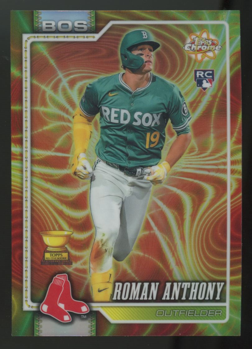 2026 Topps Chrome Roman Anthony RC Radiating Rookies SSP #RR-2