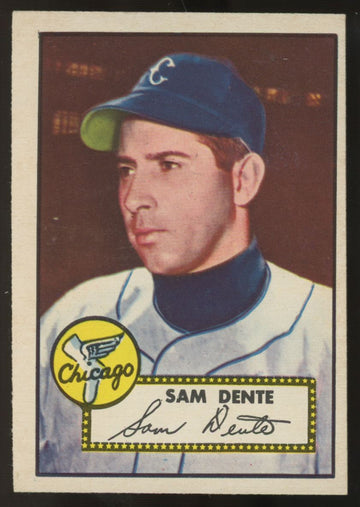 1952 Topps Sam Dente #304 EX-MT