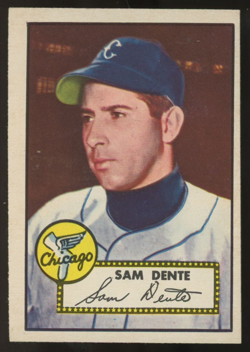 1952 Topps Sam Dente #304 EX-MT