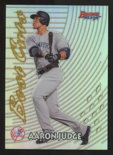 2017 Bowman's Best Aaron Judge RC 1997 Best Cuts Refractor #97BC-AJ
