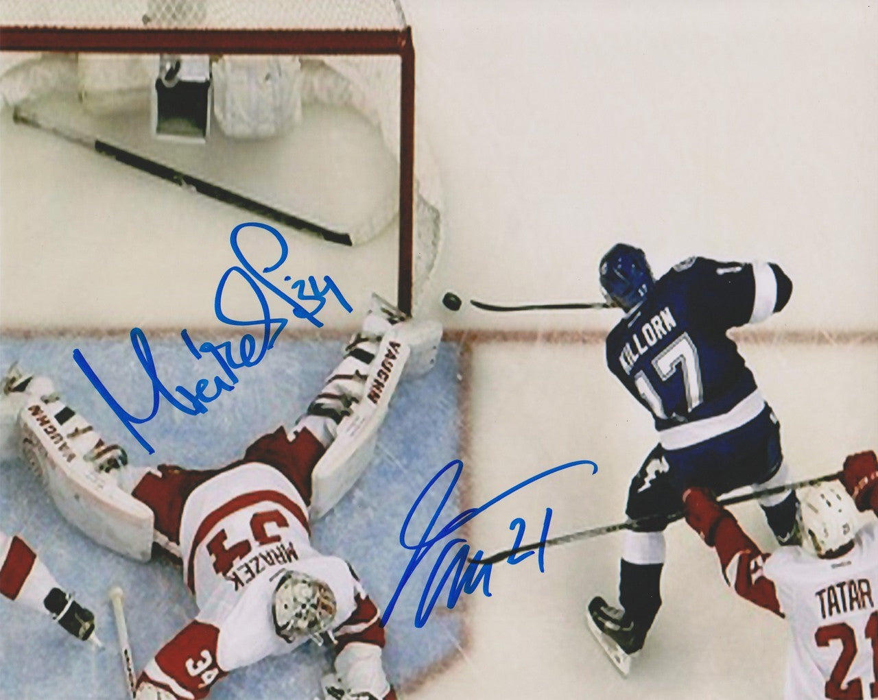 Tomas Tatar & Petr Mrazek Detroit Red Wings NHL 8x10" Autographed Photo