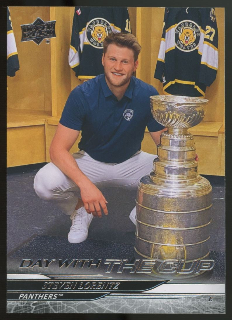 2024/25 Upper Deck Extended Series Steven Lorentz Day With The Cup #DC-15
