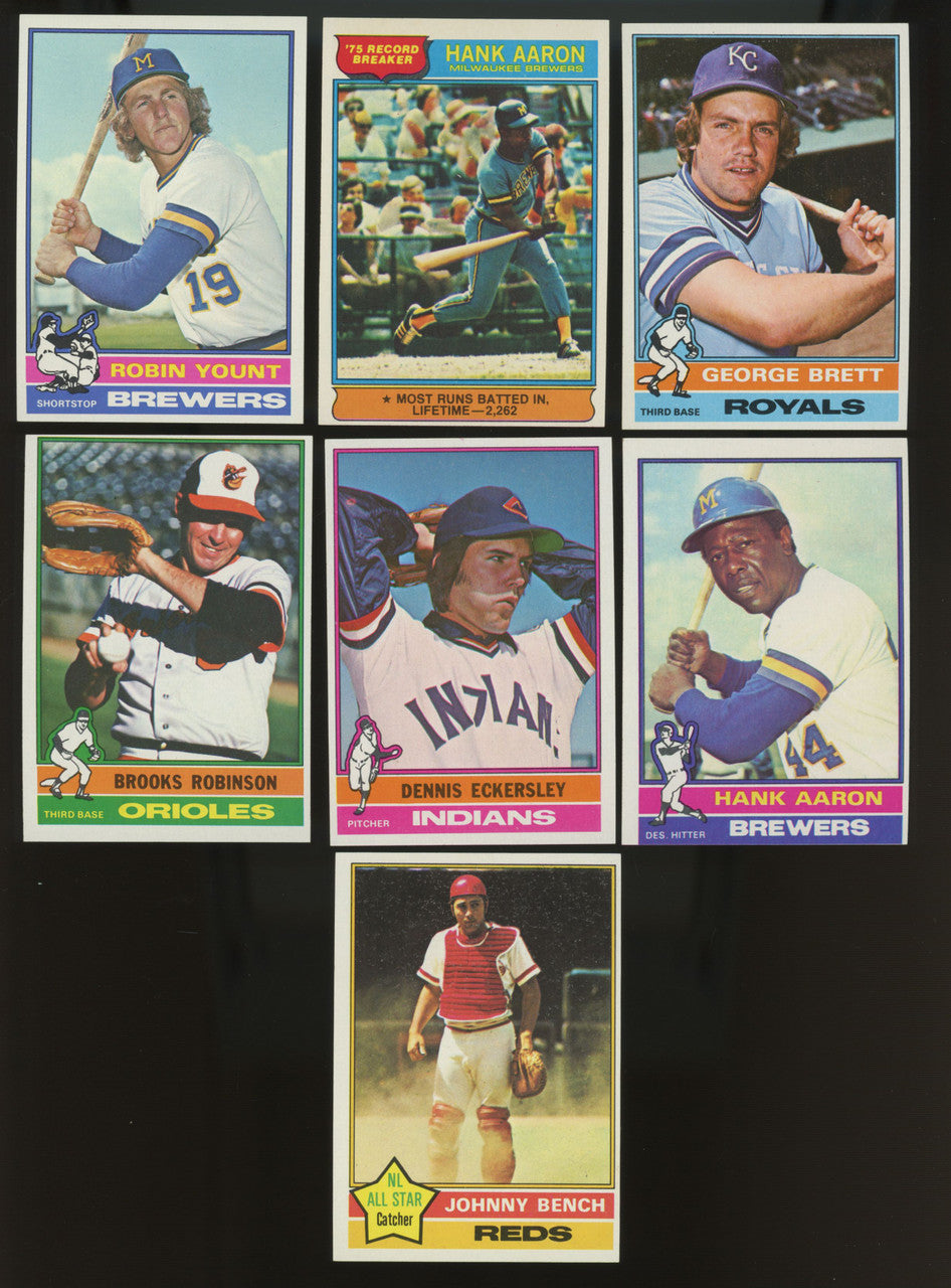 1976 Topps Baseball Complete Vending Set(660) Stunning NM/MT