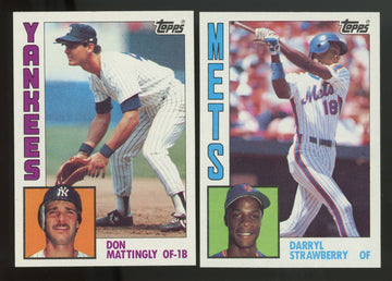 1984 Topps Baseball Complete Set (792) NM-MT Mattingly Strawberry RC