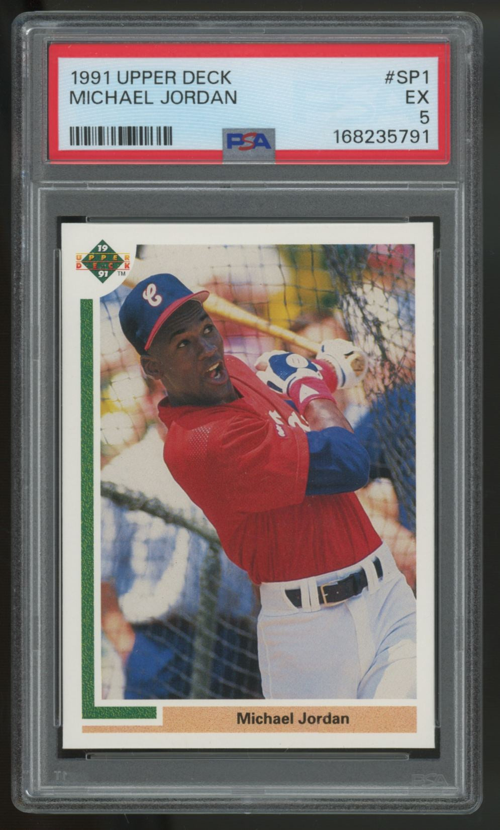 1991 Upper Deck Michael Jordan #SP1 PSA 5