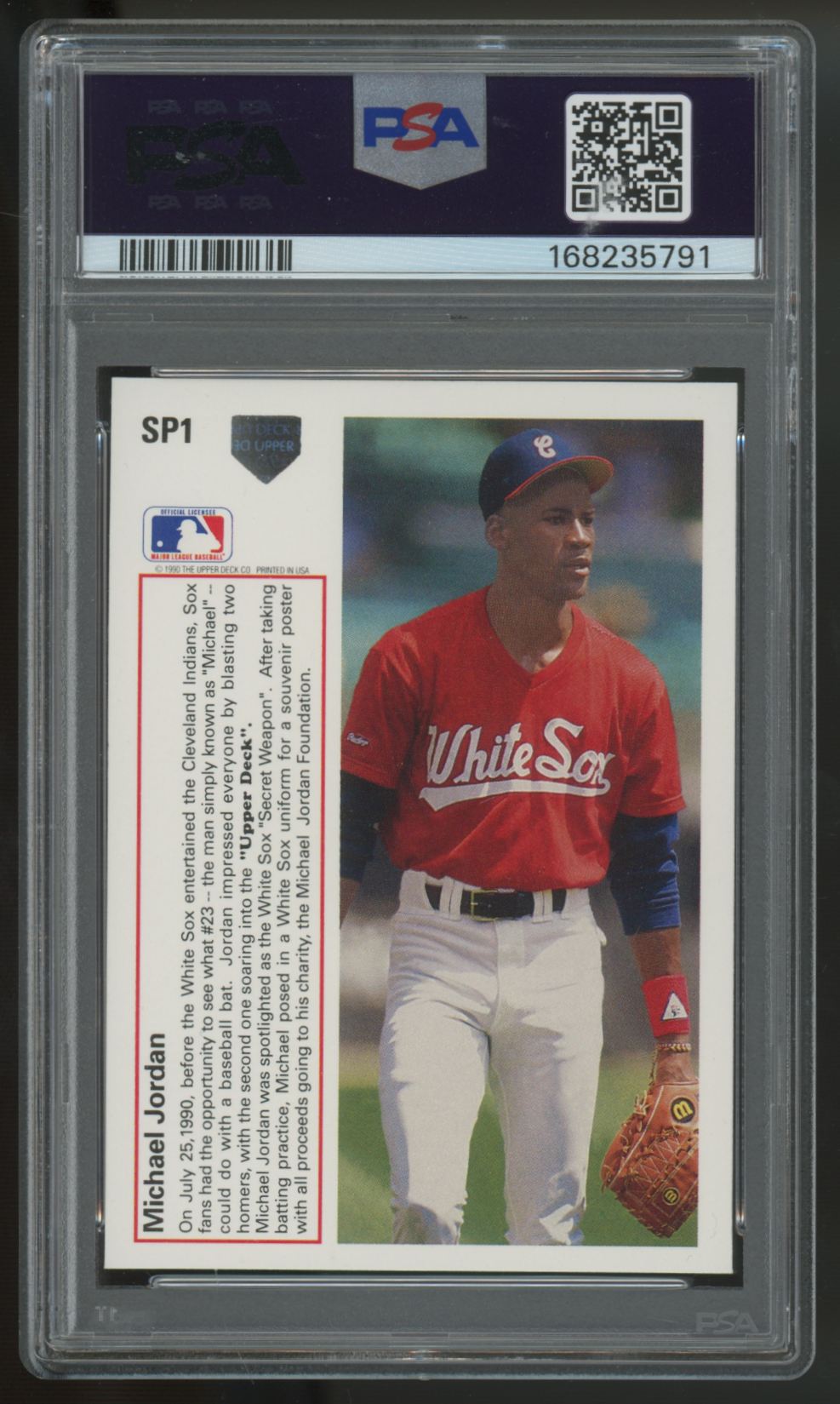 1991 Upper Deck Michael Jordan #SP1 PSA 5