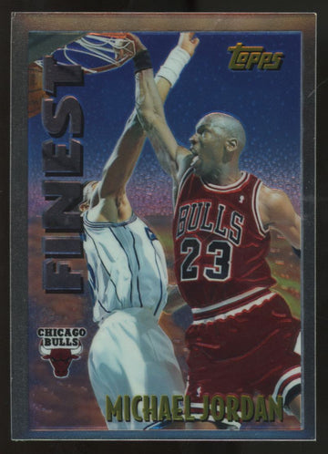1996-97 Topps Finest Michael Jordan Mystery Prime Time Players #M1 EX
