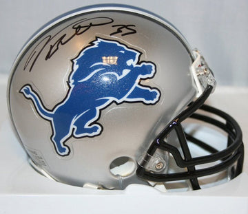 Joique Bell Detroit Lions NFL Autographed Mini Helmet