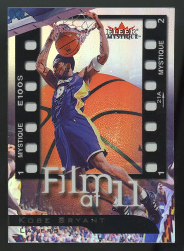 2000-01 Fleer Mystique Kobe Bryant Film At 11 #2