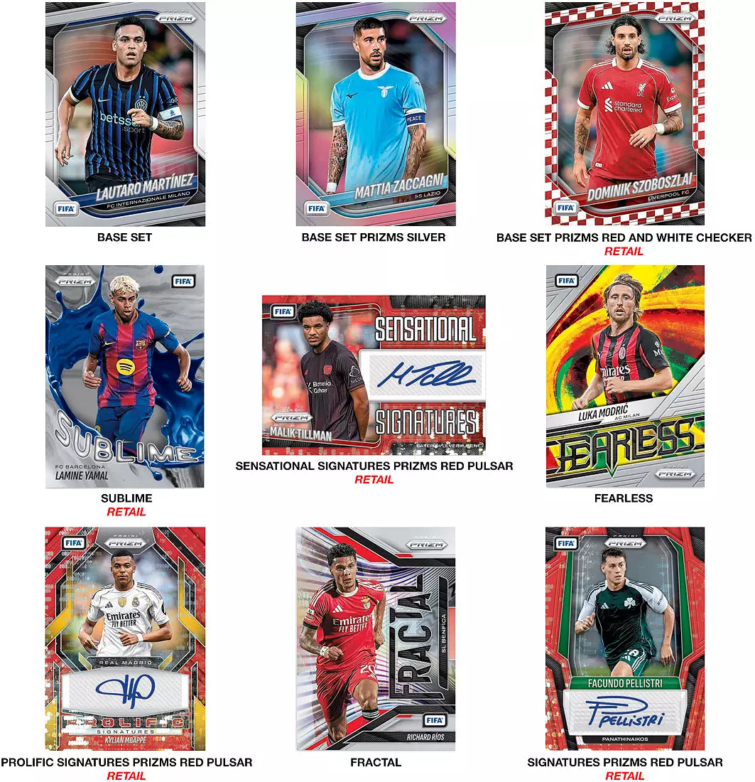 2025-26 Panini Prizm FIFA Soccer Blaster Box