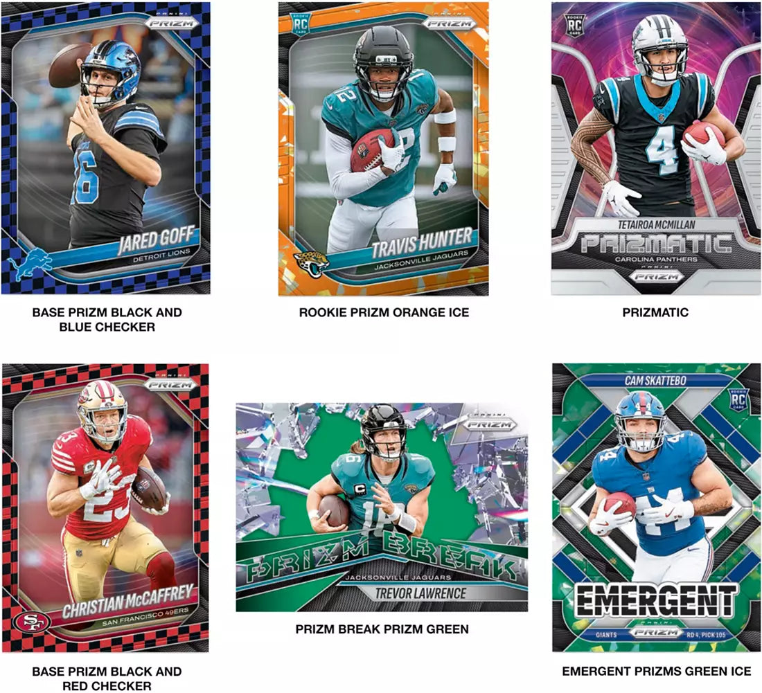 2025 Panini Prizm Football Value Pack Box