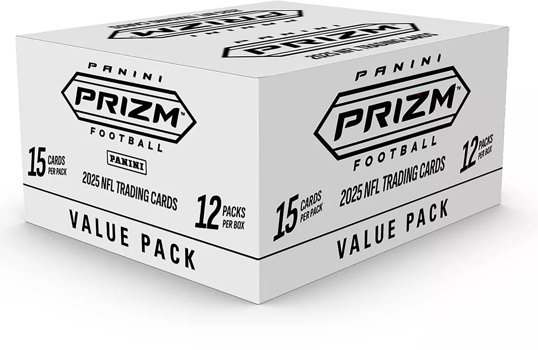 2025 Panini Prizm Football Value Pack Box Case (12)