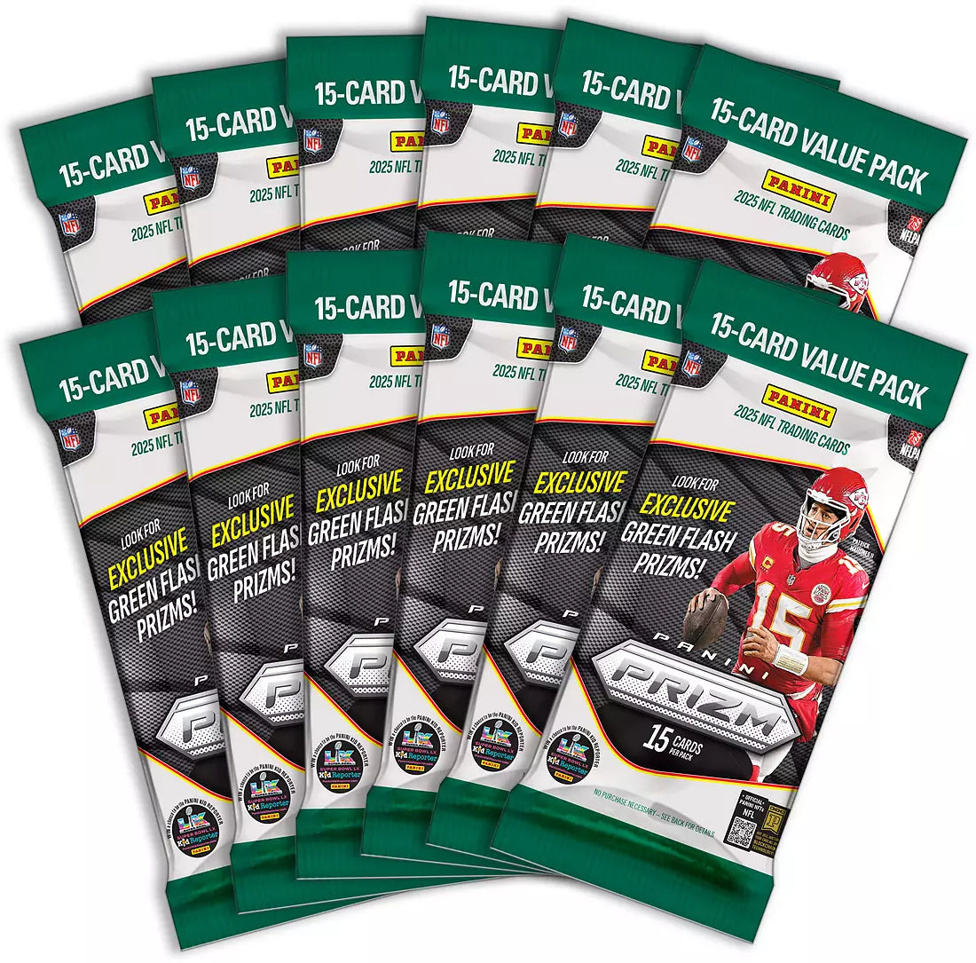 2025 Panini Prizm Football Value Pack Box