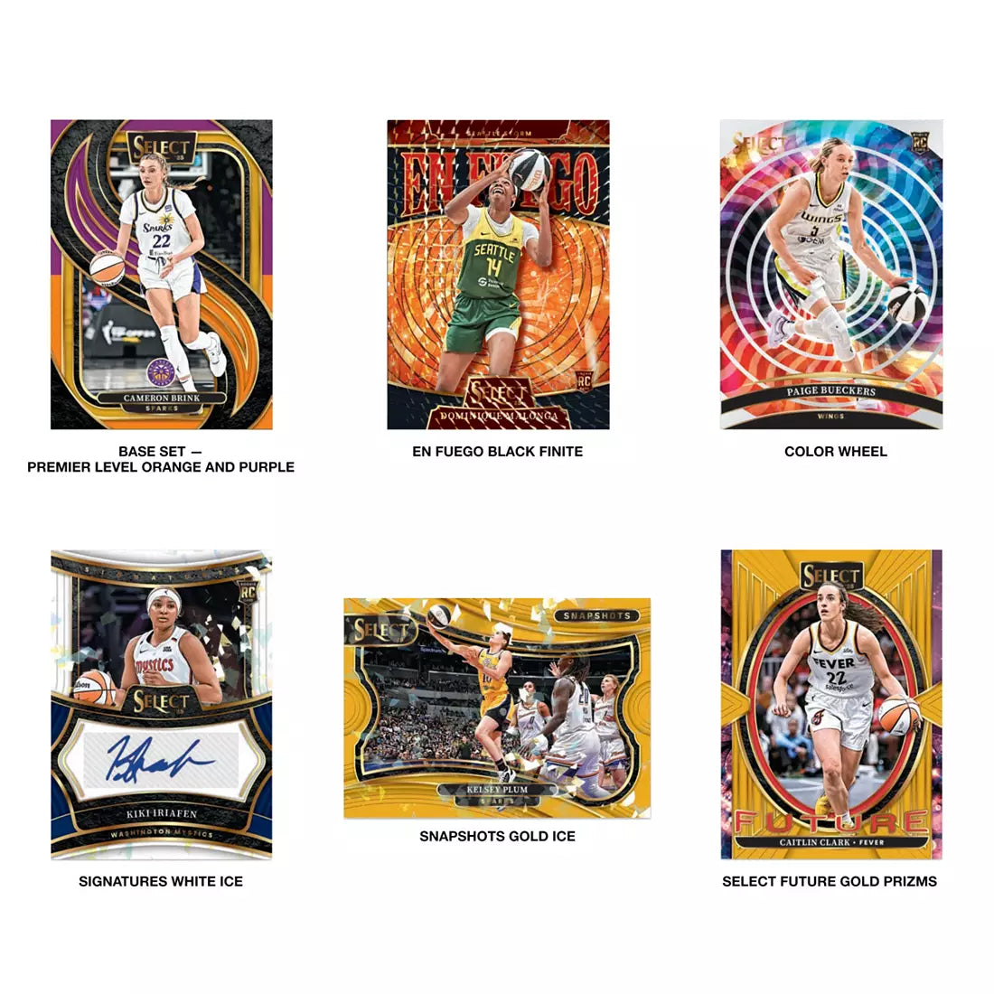 2025 Panini Select WNBA Basketball Mega Box (Pink Ice) Case (20)