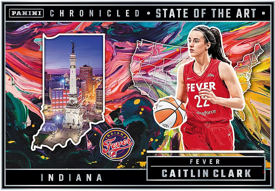 2025 Panini Caitlin Clark Chronicled Basketball Keepsake
