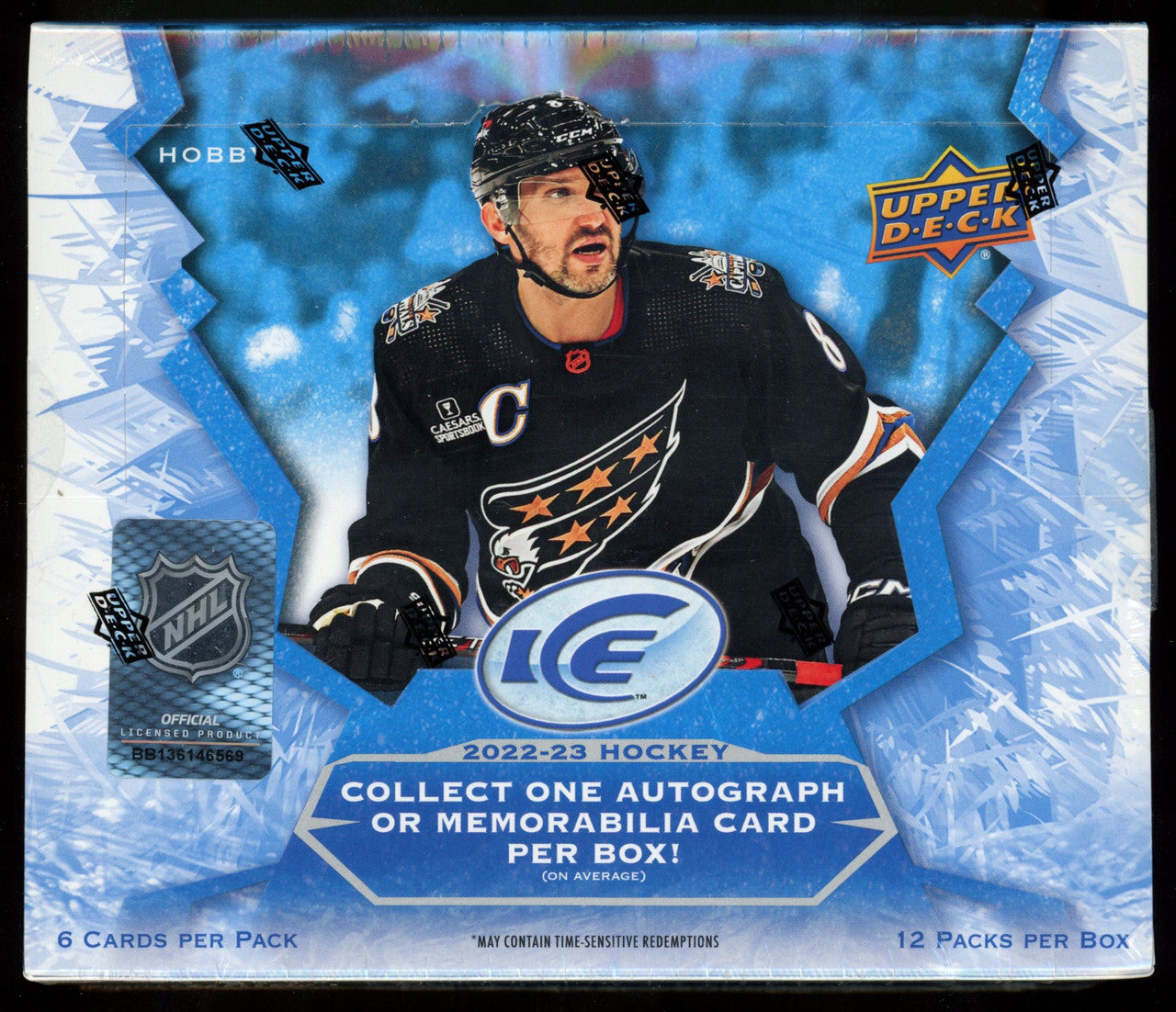 2022/23 Upper Deck Ice Hockey Hobby Box