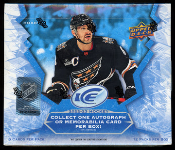 2022/23 Upper Deck Ice Hockey Hobby Box