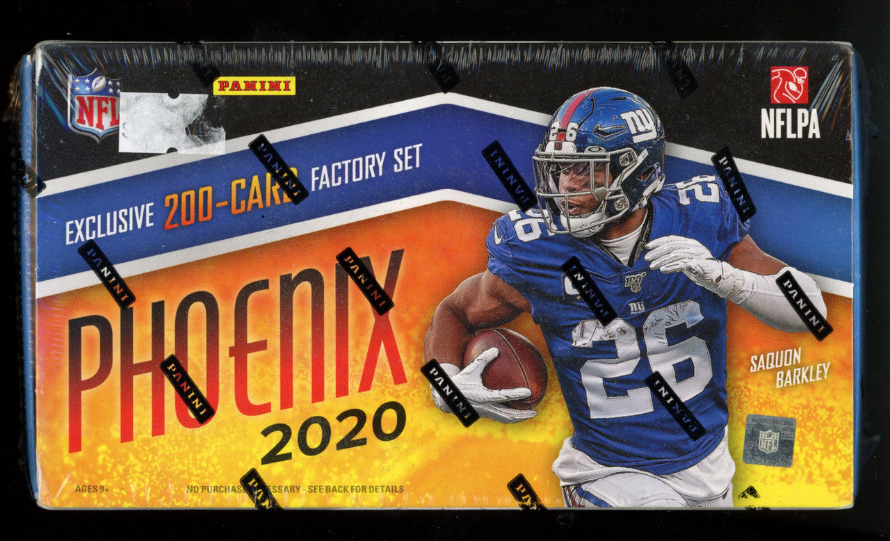 2020 Phoenix Football Fireburst Complete Factory Set
