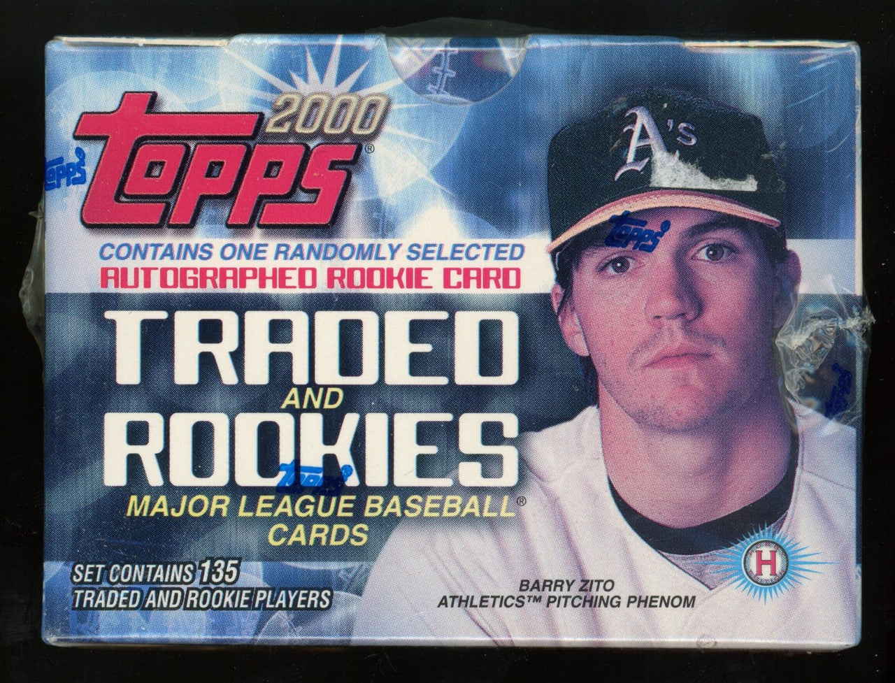 2000 Topps Traded And Rookies Baseball Set Sealed Cabrera RC W/ Auto