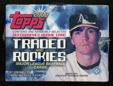 2000 Topps Traded And Rookies Baseball Set Sealed Cabrera RC W/ Auto