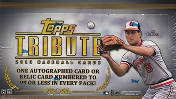 2013 Topps Tribute Baseball Hobby Box