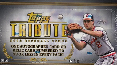 2013 Topps Tribute Baseball Hobby Box