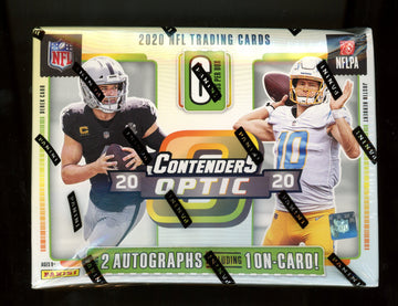 2020 Panini Contenders Optic Football Hobby Box Factory Sealed