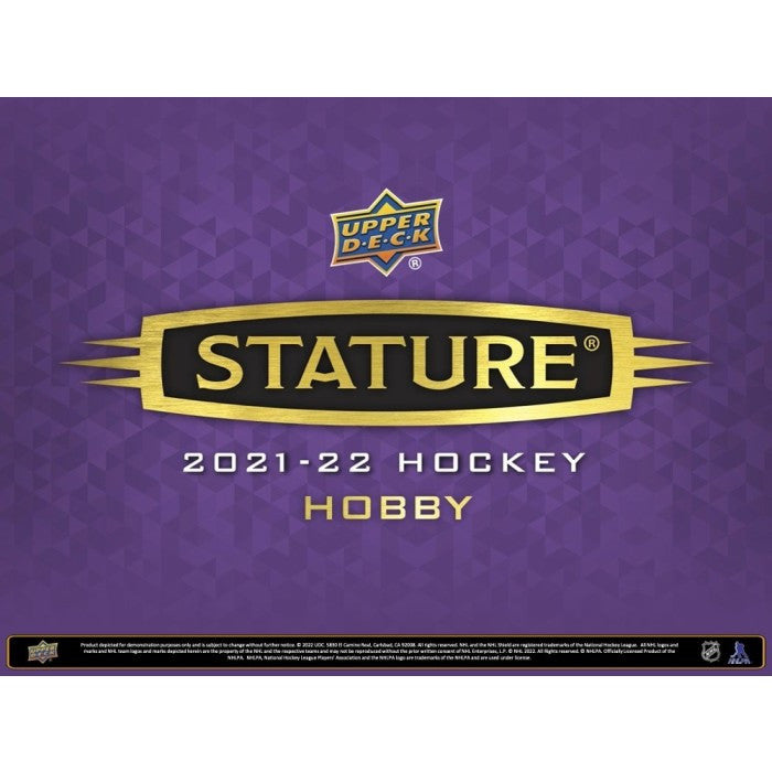 2021/22 Upper Deck Stature Hockey Hobby Box